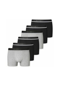 Unselected, schwarz   schwarz   grau melange