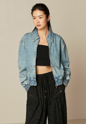 TALL - REGULAR FIT - Jeansjacke - mid blue