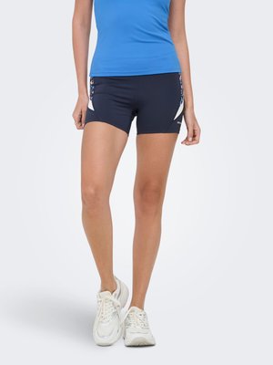 ONLY Play SHORTS ONPGIL-LOTUS-2 HOHE TAILLE ENGER SCHNITT SHORTS - Lühikesed jooksupüksid - night sky