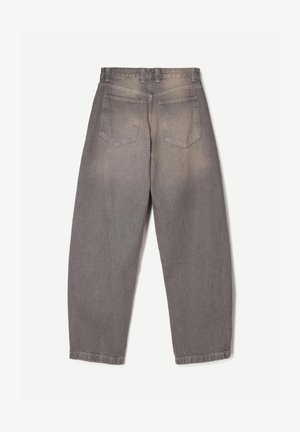 Bershka, - Jeansy Relaxed Fit