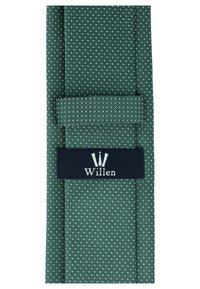 WILLEN TUPFEN - Krawatte - dunkelmint