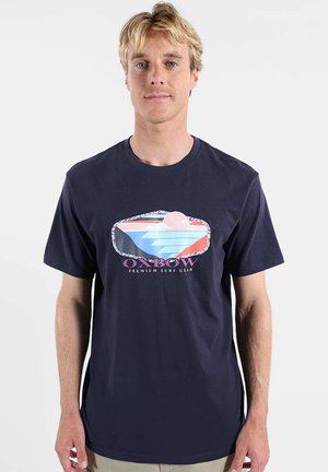 CREST - T-shirt imprimé - deep marine