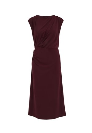 WE Fashion, Robe en jersey - burgundy red