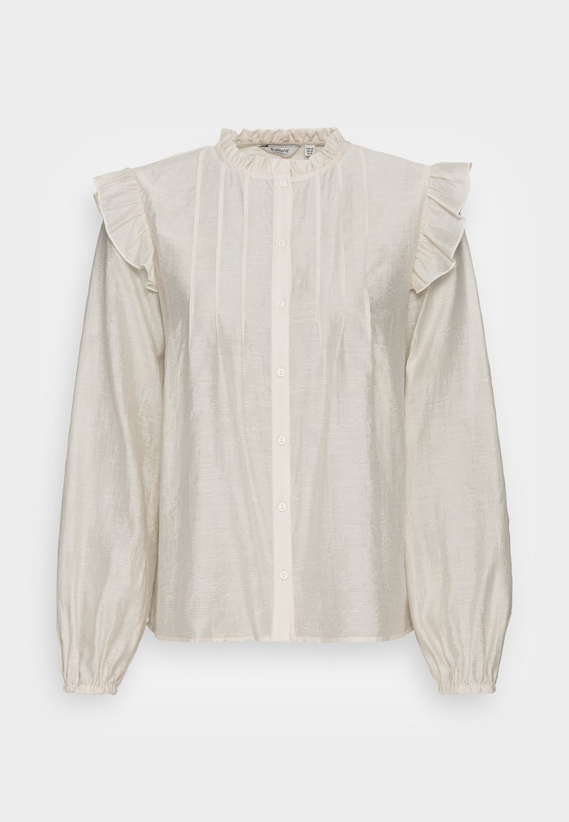 b.Young Overhemdblouse zandkleur b.Young Overhemdblouse zandkleur