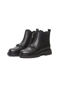 Cesare Gaspari Botines con plataforma - black