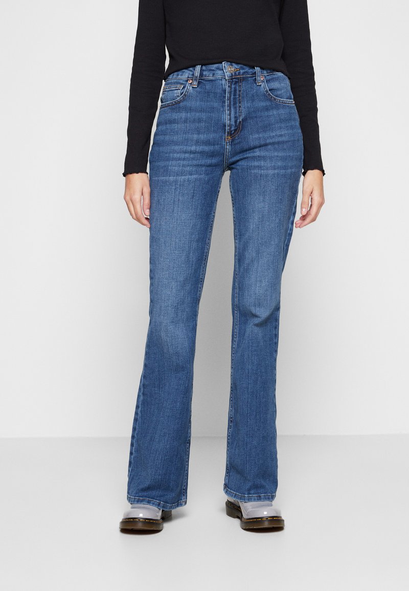 BDG Urban Outfitters MID RISE FLARE Relaxed fit jeans dark vintage