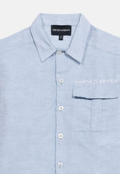 Emporio Armani SHIRT - Πουκάμισο - brunnera blue
