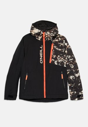 Snowboardjas - black/beige quarry