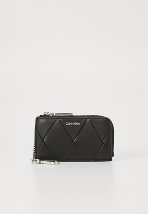 ZIP AROUND CARDHOLDER - Portafoglio - black