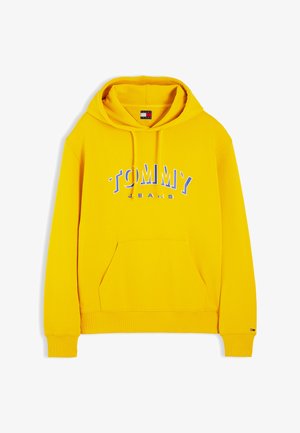 Tommy Jeans, DNA HOODIE - Hættetrøje - countryside yellow