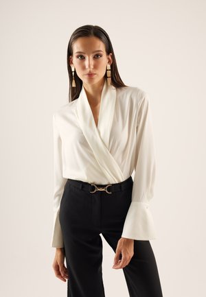 Anna Field WRAP BODYSUIT  biały