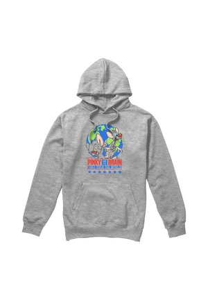 Cotton Soul, PINKY AND THE BRAIN/CAMPAIGN - Hoodie - mottled light grey