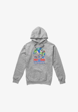 Cotton Soul, PINKY AND THE BRAIN/CAMPAIGN - Hoodie - mottled light grey