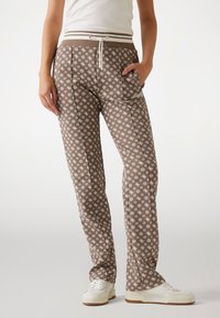 LOGO - Spodnji deli trenirk - mehrfarbig braun