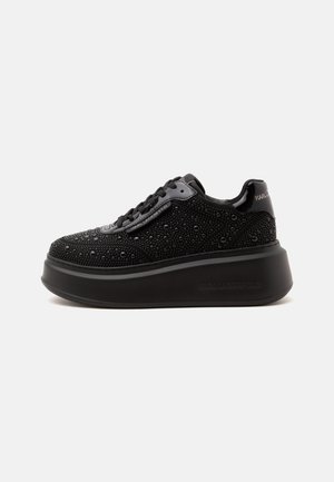 KARL LAGERFELD, ANAKAPRI KRUST LACE - Sneakers basse - black