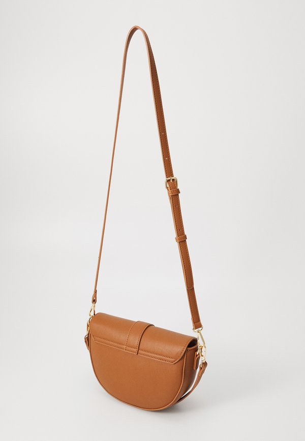 BUCKLE - Cross body bag - cognac2