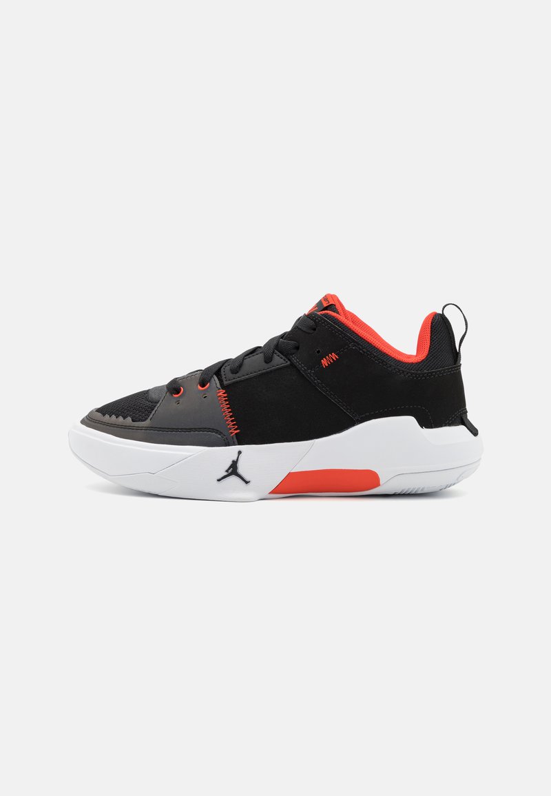 Jordan JORDAN ONE TAKE 5 UNISEX - Ghete baschet - black/habanero red/white/anthracite/negru