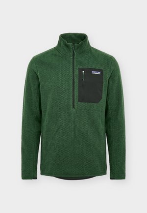 Patagonia, R1 AIR ZIP NECK - Φλις πουλόβερ - treeline green