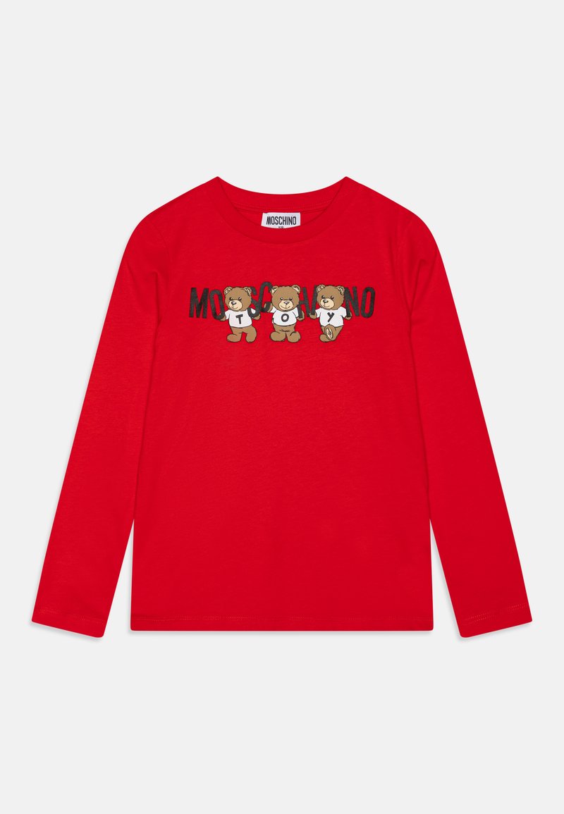 MOSCHINO UNISEX - Hosszú ujjú felső - poppy red
