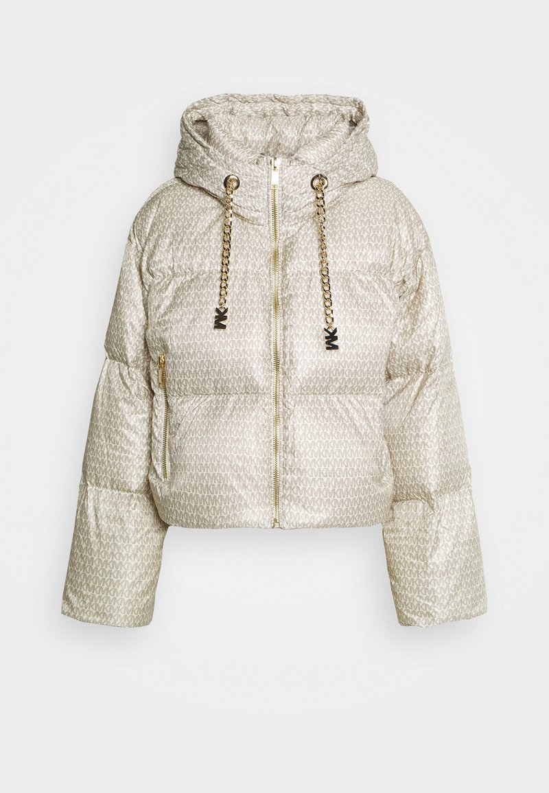 michael kors white puffer jacket