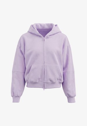myMo, Bluză de molton cu fermoar - lavender