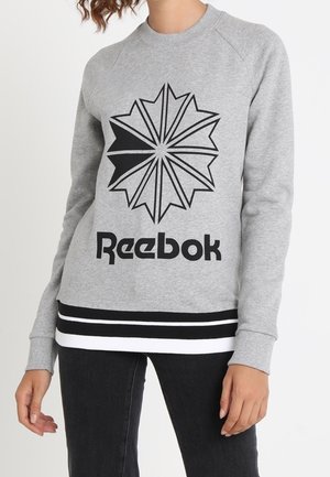 Sweatshirt - mottled grey