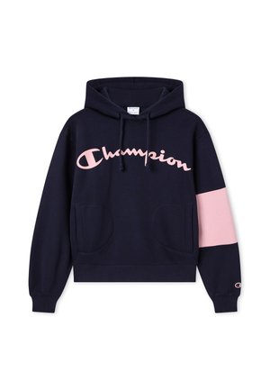 Champion, CHAMPION HOODED SWEATSHIRT CHAMPION HERITAGE EVOLUTION - Hoodie - dark blue