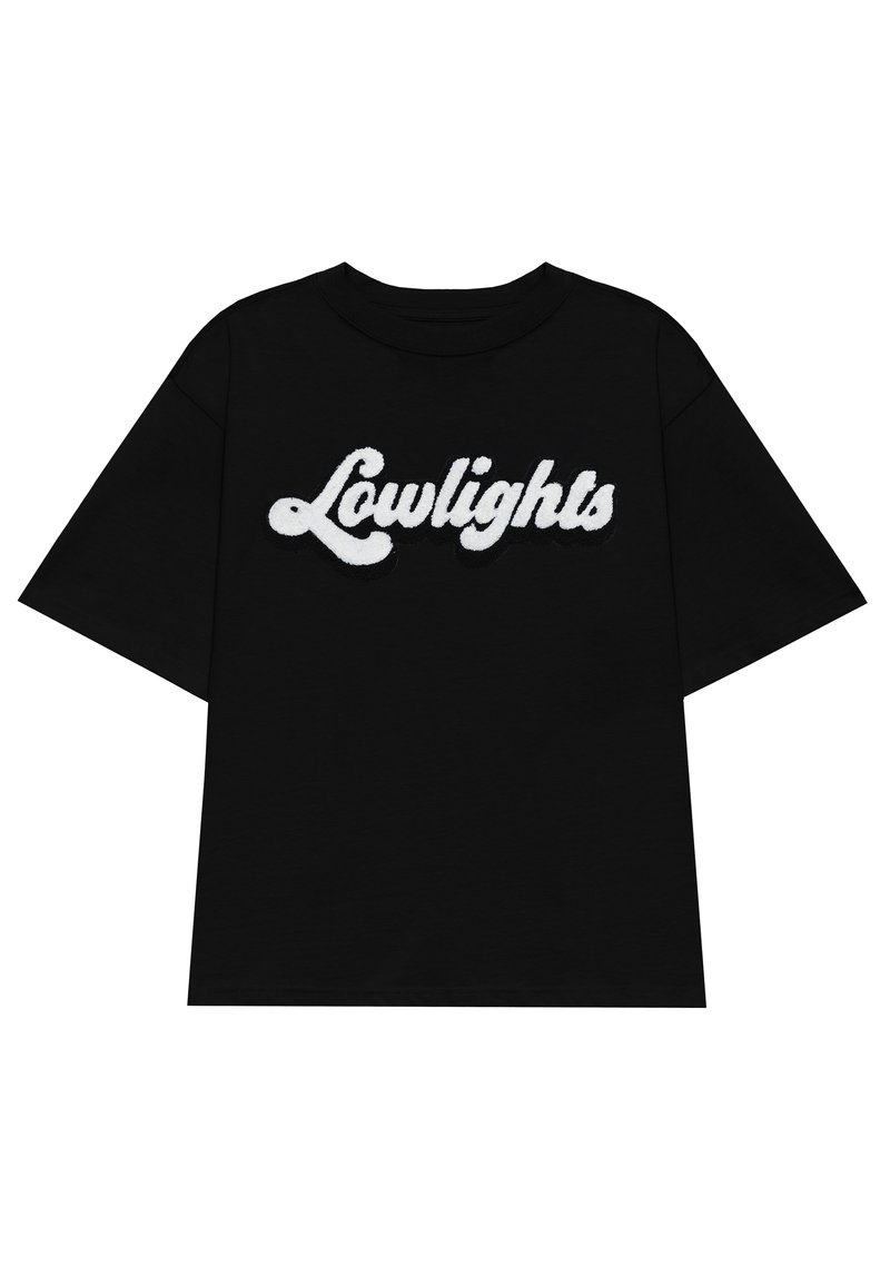 LOW LIGHTS STUDIOS® T-shirt print zwart