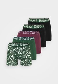 Unselected, green/black/bordeaux