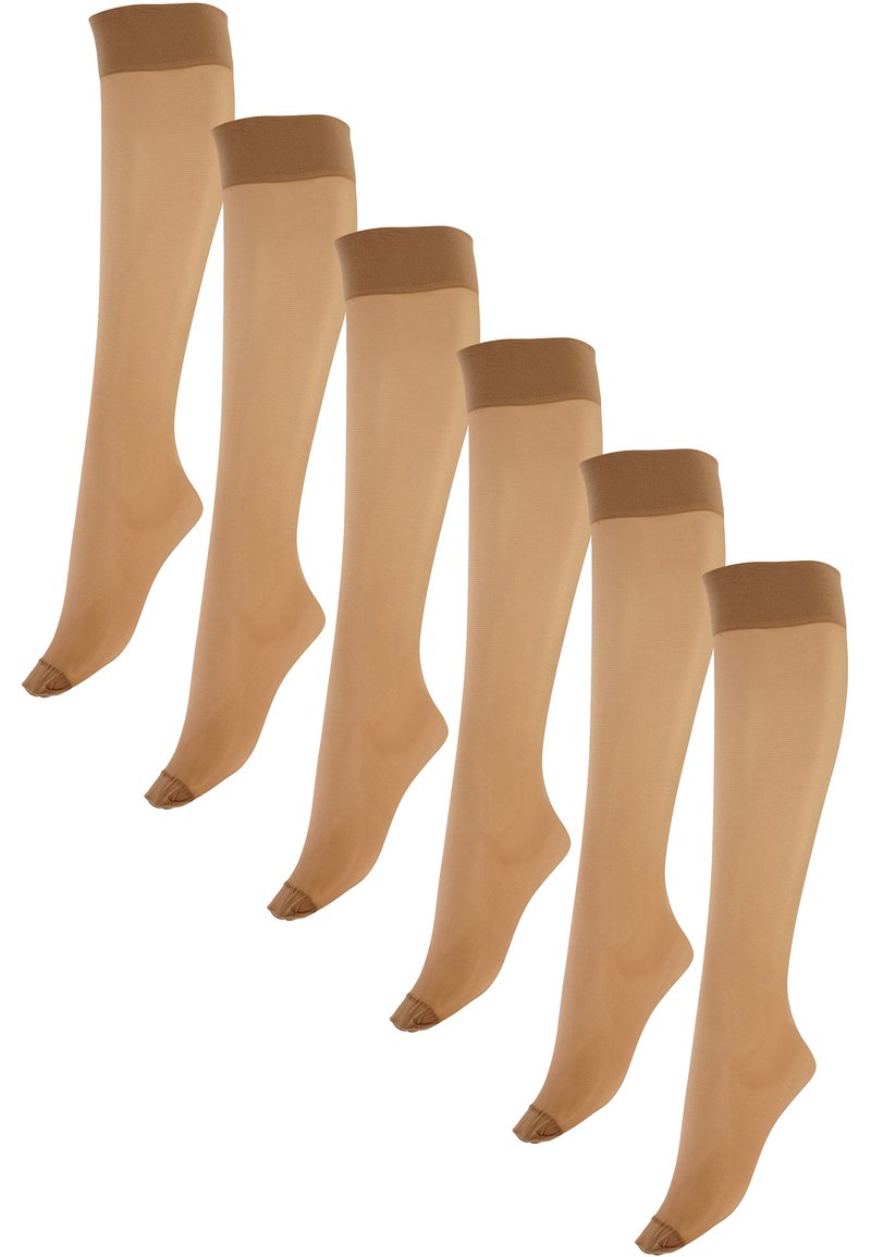 nur-die-6-pack-kniestr-mpfe-fit-in-form-15-den-polvisukat-nougat
