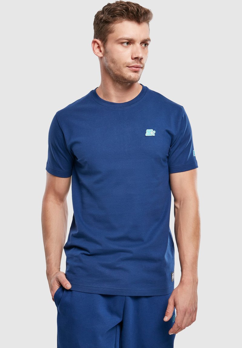 Starter T-shirt basic blauw Starter T-shirt basic blauw