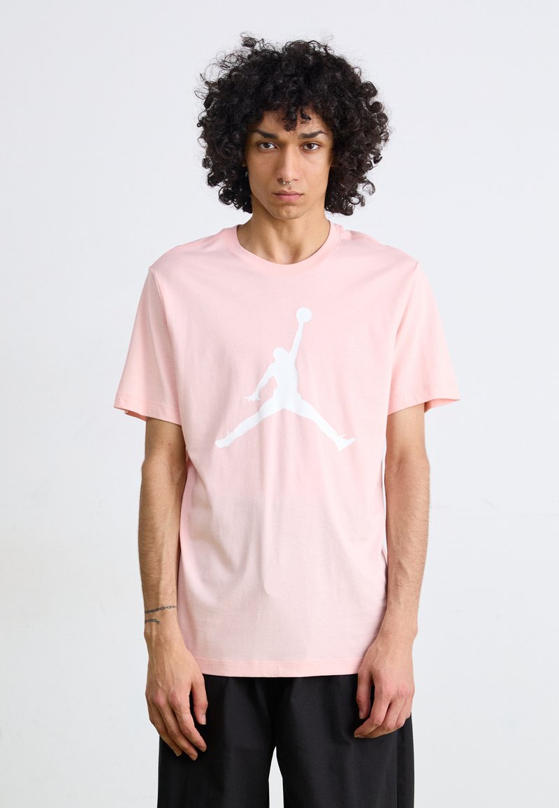 Jordan JUMPMAN CREW - Triko s potiskem - legend pink/white