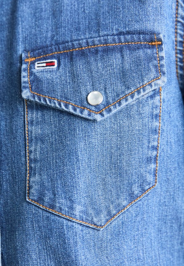 REGULAR WESTERN DRESS - Denim dress - denim medium2