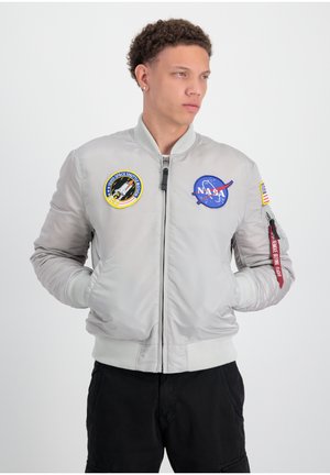 MA-1 VF NASA - Bomber bunda - pastel grey