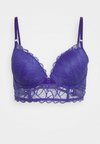 Push-up bra - royal blue