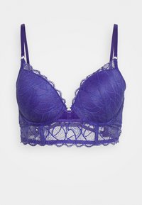 Unselected, royal blue