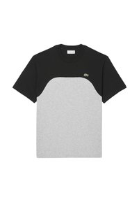 T-shirt print - gris chine   noir ly