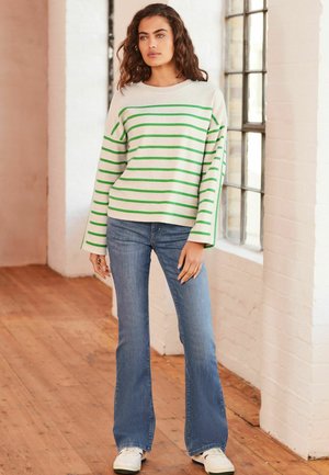 Next Sportinis megztinis - oatmeal green