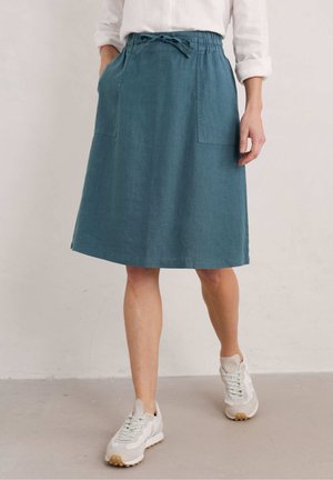 A-line skirt - blue