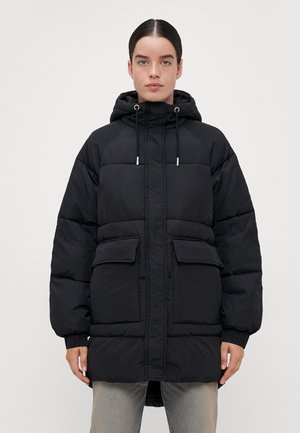 ONLFIE OVERSIZED COAT - Vinterkåpe / -frakk - black