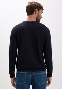 Calliope GIROCOLLO TINTA UNITA - Maglione - blu