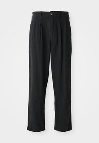 FUBAR PLEATED PANT - Stoffhose - digital black