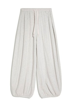 Bershka, BALLOON JOGGER - TRACKSUIT BOTTOMS - Pantalon de survêtement - grey