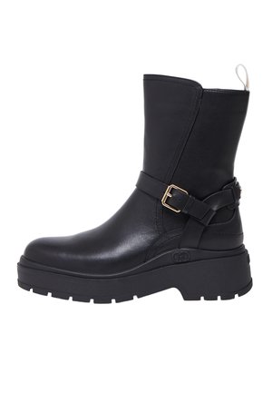 ANDREA - Stivaletti con plateau - black