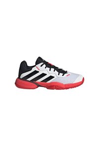 adidas Performance BARRICADE  - Zapatillas de tenis para todas las superficies - cloud white   core black   lucid red