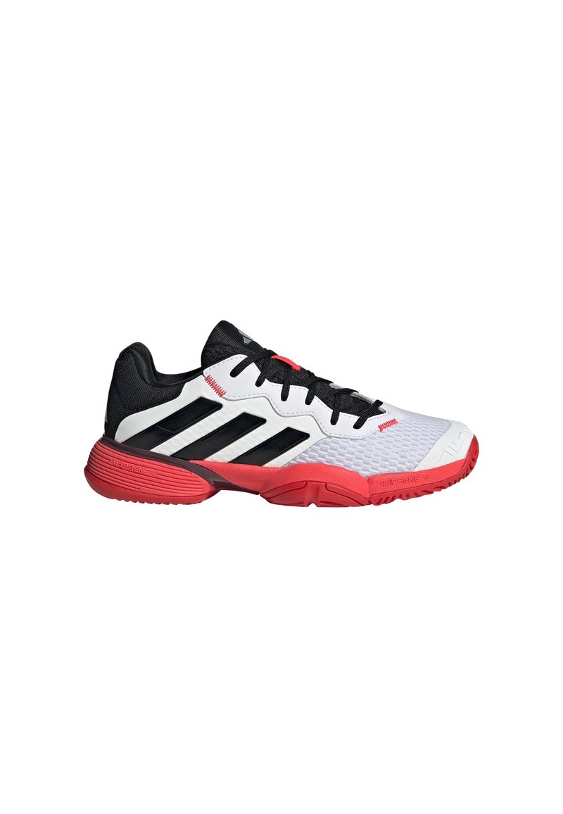 adidas Performance BARRICADE  - Zapatillas de tenis para todas las superficies - cloud white   core black   lucid red