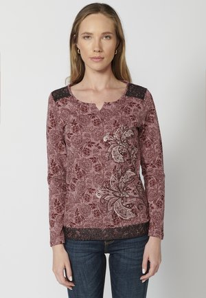 Koroshi LONG SLEEVE - Top s dlhým rukávom - uva   grape