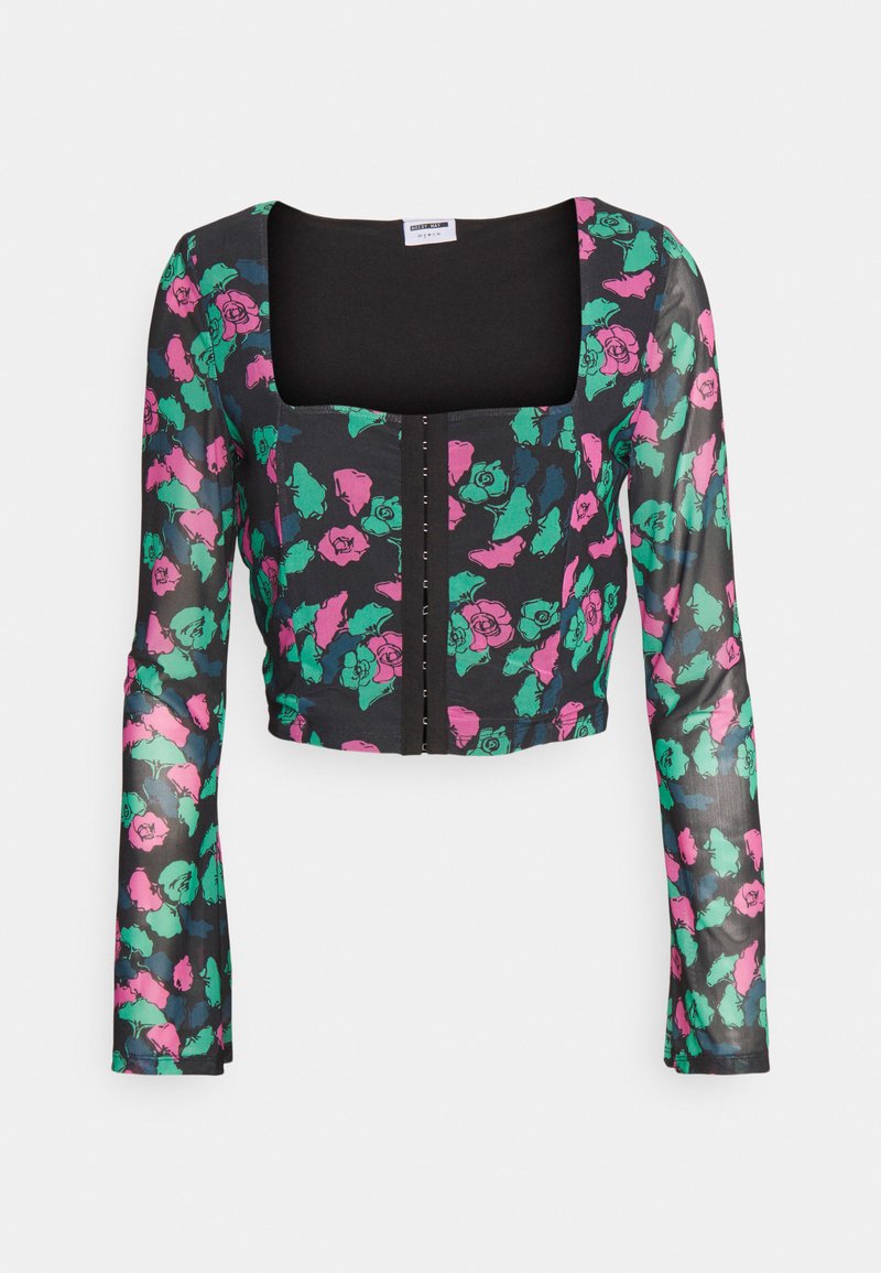 Noisy May T-shirt print zwart