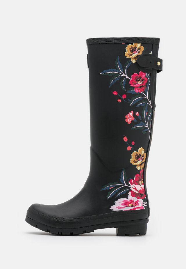 WELLY PRINT - Bottes en caoutchouc - black