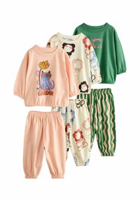 Next JOGGERS 3 PACK SET - Yöasusetti - pink/green character print